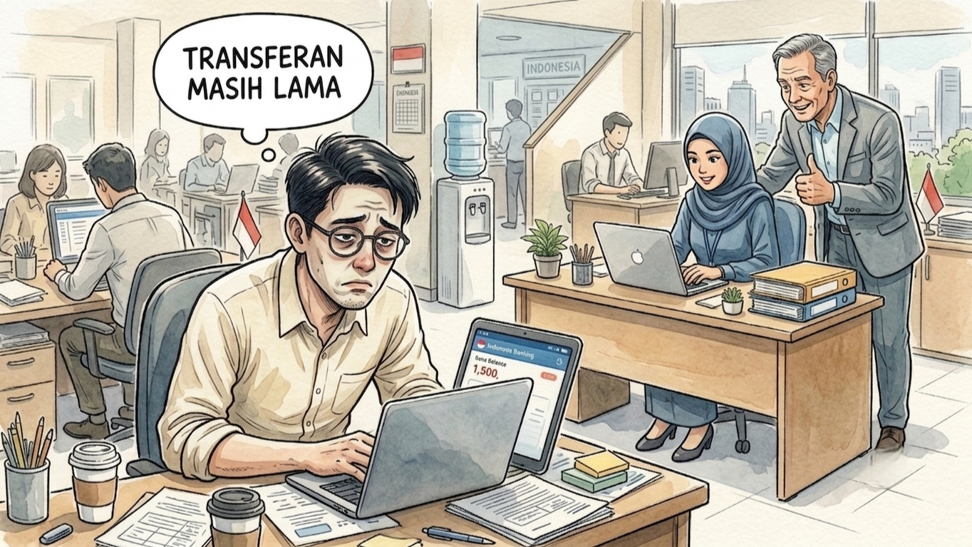 hidup tanpa tujuan hanya menunggu gajian