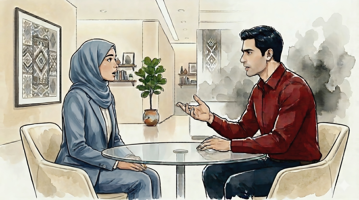 ilustrasi-komunikasi-profesional-di-kantor-minimalis